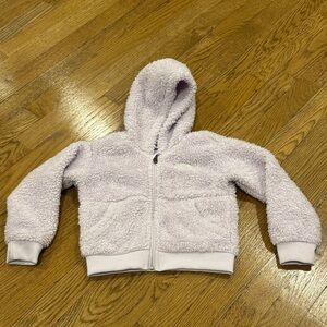 North Face Osito Sherpa Fleece Jacket Light Purple 3T GREAT CONDITION